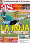 Portada diario AS del 8 de Septiembre de 2010