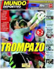 Portada Mundo Deportivo del 12 de Septiembre de 2010