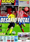 Portada Mundo Deportivo del 19 de Septiembre de 2010