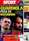 Portada diario Sport del 25 de Septiembre de 2010