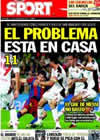 Portada diario Sport del 4 de Octubre de 2010