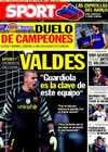 Portada diario Sport del 7 de Octubre de 2010