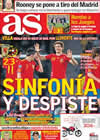 Portada diario AS del 13 de Octubre de 2010