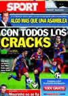 Portada diario Sport del 16 de Octubre de 2010