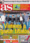 Portada diario AS del 18 de Octubre de 2010