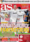 Portada diario AS del 20 de Octubre de 2010