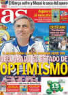 Portada diario AS del 21 de Octubre de 2010