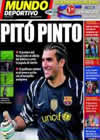 Portada Mundo Deportivo del 22 de Octubre de 2010