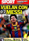 Portada diario Sport del 24 de Octubre de 2010