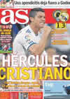 Portada diario AS del 31 de Octubre de 2010