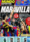 Portada Mundo Deportivo del 31 de Octubre de 2010