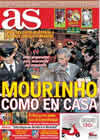 Portada diario AS del 3 de Noviembre de 2010