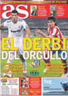 Portada diario AS del 7 de Noviembre de 2010