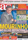 Portada diario AS del 9 de Noviembre de 2010