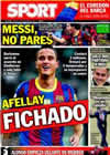 Portada diario Sport del 13 de Noviembre de 2010