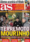 Portada diario AS del 14 de Noviembre de 2010