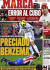 Portada diario Marca del 15 de Noviembre de 2010