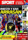 Portada diario Sport del 17 de Noviembre de 2010