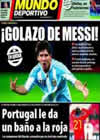 Portada Mundo Deportivo del 18 de Noviembre de 2010