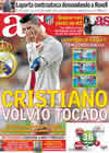 Portada diario AS del 19 de Noviembre de 2010