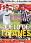 Portada diario AS del 20 de Noviembre de 2010