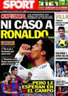 Portada diario Sport del 22 de Noviembre de 2010