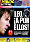 Portada Mundo Deportivo del 22 de Noviembre de 2010