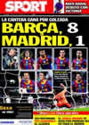 Portada diario Sport del 23 de Noviembre de 2010