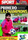 Portada diario Sport del 24 de Noviembre de 2010