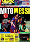 Portada Mundo Deportivo del 25 de Noviembre de 2010