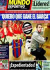 Portada Mundo Deportivo del 26 de Noviembre de 2010