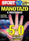 Portada diario Sport del 30 de Noviembre de 2010