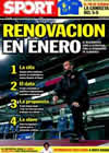 Portada diario Sport del 2 de Diciembre de 2010