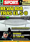 Portada diario Sport del 4 de Diciembre de 2010