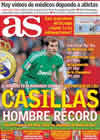 Portada diario AS del 11 de Diciembre de 2010