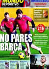 Portada Mundo Deportivo del 12 de Diciembre de 2010