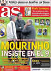 Portada diario AS del 14 de Diciembre de 2010