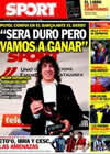 Portada diario Sport del 17 de Diciembre de 2010