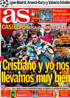 Portada diario AS del 18 de Diciembre de 2010