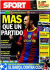 Portada diario Sport del 18 de Diciembre de 2010