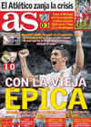 Portada diario AS del 20 de Diciembre de 2010