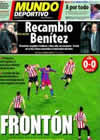 Portada Mundo Deportivo del 22 de Diciembre de 2010