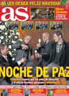 Portada diario AS del 24 de Diciembre de 2010