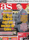 Portada diario AS del 27 de Diciembre de 2010