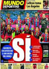 Portada Mundo Deportivo del 27 de Diciembre de 2010