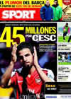 Portada diario Sport del 4 de Enero de 2011