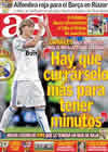 Portada diario AS del 8 de Enero de 2011