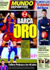 Portada Mundo Deportivo del 9 de Enero de 2011