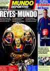 Portada Mundo Deportivo del 10 de Enero de 2011