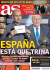 Portada diario AS del 11 de Enero de 2011